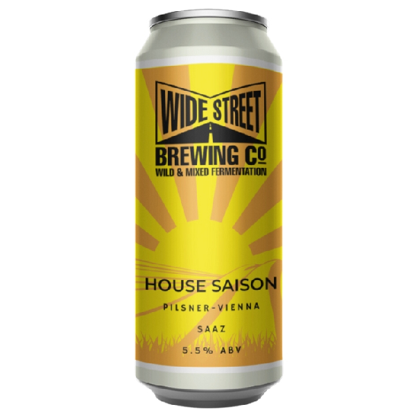 Вайд Стрит Хаус Сэйзон / Wide Street House Saison (0,44л*ж/б.) 5.5%