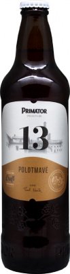 Приматор 13 Полотмаве / Primator 13 Polotmave (0,5л.*бут.) 5.5%