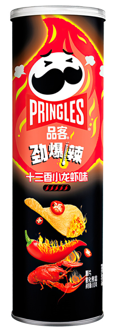 Принглс Острый Рак (Китай) / Pringles Spicy Crayfish Flavor (110гр.)