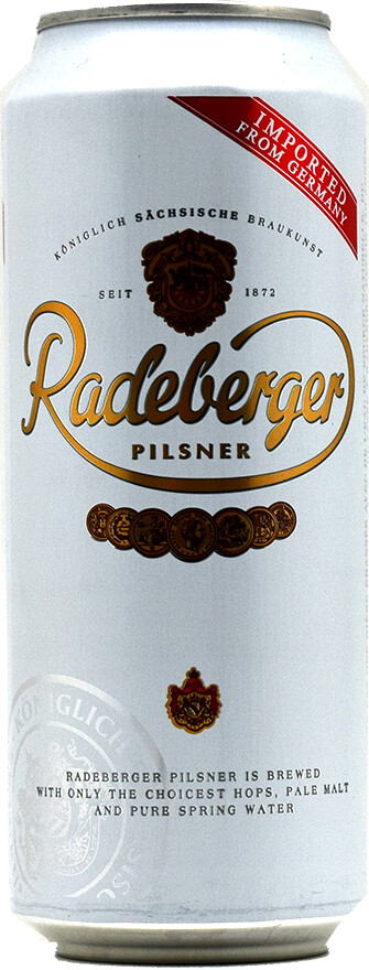 Радебергер Пилснер / Radeberger Pilsner (0,5л.*ж/б.) 4,8%