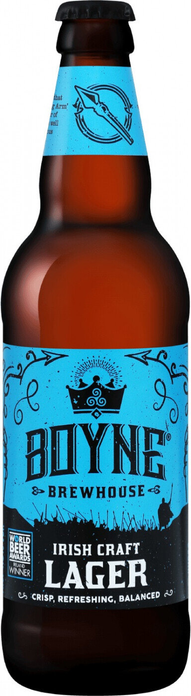 Бойне Лагер / Boyne Lager (0,5л.*бут.) 4.8%