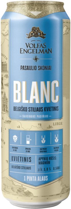 Вольфас Энгельман Бланк / Volfas Engelman Blanc (0,568л.*ж/б.) 5%