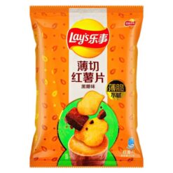 Лейс Батат Чёрный Сахар (Китай) / Lays Sweet Potato Dark Brown Sugar (60гр.)