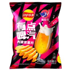 Лейс Лимитед Белый Персик и Крафтовое Пиво (Китай) / Lays White Peach & Craft Beer (60гр.)