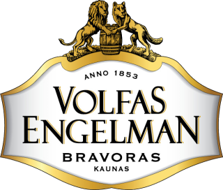 Volfas Engelman логотип