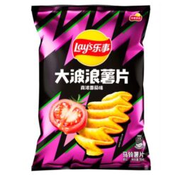Лейс Крупная Волна Томат (Китай) / Lay's Big Wave Pure Tomato (70гр.)