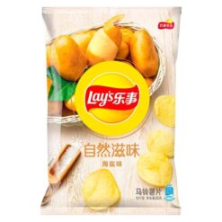Лейс Морская Соль (Китай) / Lay's Natural Sea Salt (65гр.)