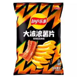 Лейс Крупная Волна Жаренная Свинина (Китай) / Lay's Big Wave Grilled Pork (70гр.)