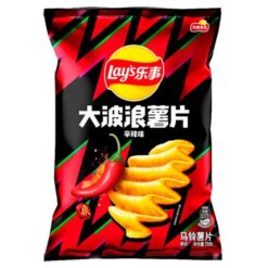 Лейс Крупная Волна Острый Перец (Китай) / Lay's Big Wave Pure Spicy (70гр.)