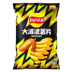 Лейс Крупная Волна Жареные Куриные Крылышки (Китай) / Lay's Big Wave Roasted Chicken Wings (70гр.)