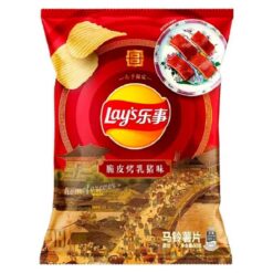 Лейс Жареная Хрустящая Свинина (Китай) / Lay's Roast Sucking Pig Flavor (60гр.)