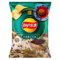 Лейс Шарики из Свинины в Коричневом Соусе (Китай) / Lay's Stewed Pork Ball in Brown Sauce (60гр.)