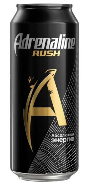 Энергетический напиток Адреналин Раш / Adrenalin Rush (0,449л.*ж/б.)