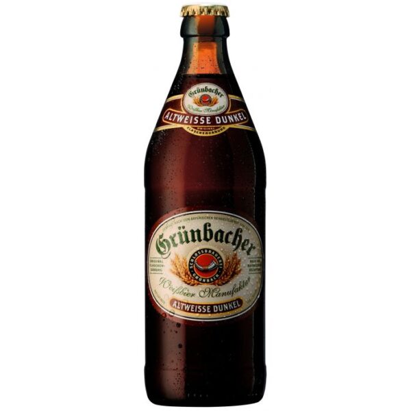 Грюнбахер Альтвайссе Дункель / Grünbacher Altweisse Dunkel (0,5л.*бут.) 5,3%