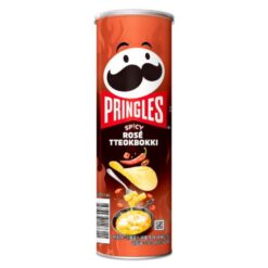 Принглс Рисовые Клёцки Ттокпокки с Острым Сырным Соусом (Южная Корея) / Pringles (100гр.)