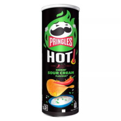 Принглс Хот Острые со Сметаной (Бельгия) / Pringles Hot Kickin’ Sour Creme (160гр.)