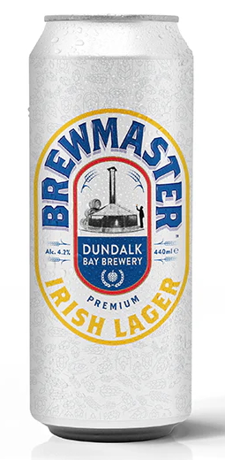 Брюмастер Айриш Лагер / Brewmaster Irish Lager (0,44л.*ж/б.) 4,2%