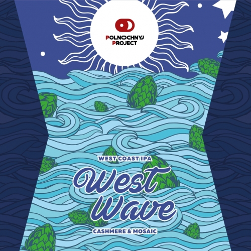 Midnight Project West Wave: Cashmere & Mosaic - IPA