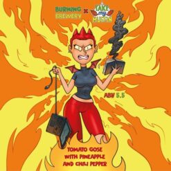 Burning Brewery | Пивоварня Бёрнинг Tomato Gose With Pineapple And Chili Pepper - Sour
