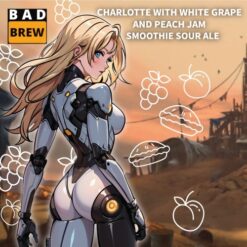 BAD Brewery CHARLOTTE WITH WHITE GRAPE AND PEACH JAM - Sour