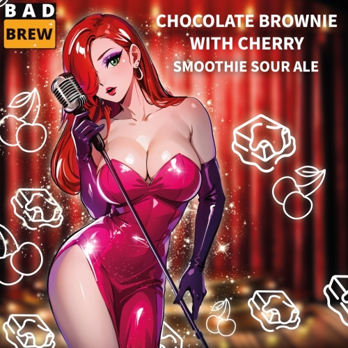 BAD Brewery CHOCOLATE BROWNIE WITH CHERRY - Sour