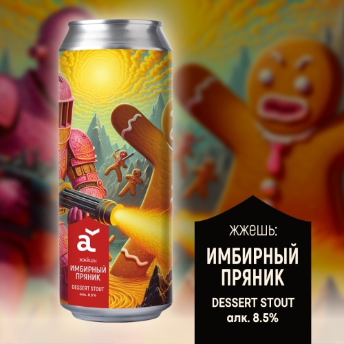 ALASKA brewery жжешь: Имбирный пряник - Stout