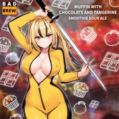 BAD Brew MUFFIN WITH CHOCOLATE AND TANGERINE - Sour