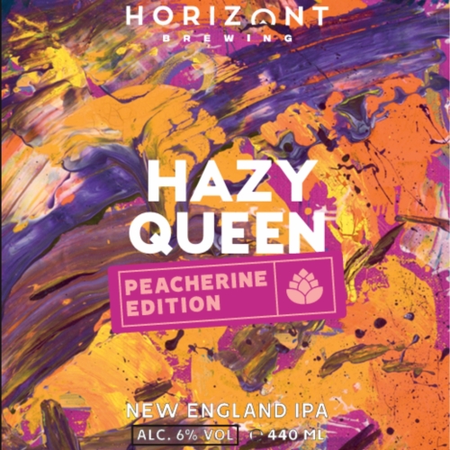 HORIZONT Brewing Hazy Queen - Peacherine Edition - IPA