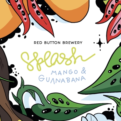 Red Button Brewery Splash (Mango X Guanabana) - Non-Alcoholic