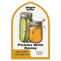 Plague Brew Pickles With Honey - Sour