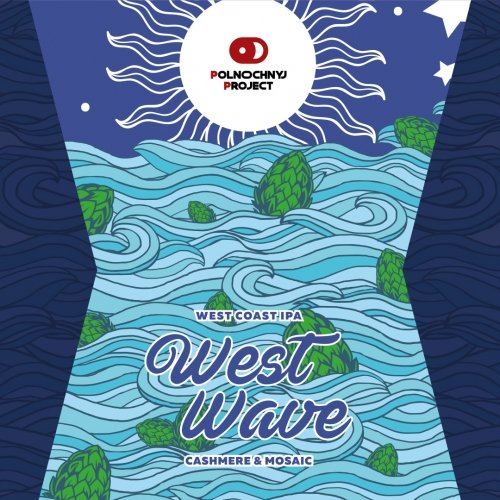 Midnight Project West Wave: Cashmere & Mosaic - IPA