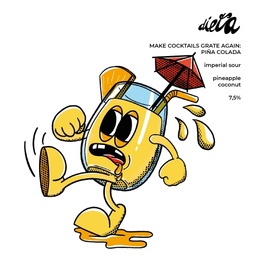 DIETA / ДИЕТА Make Cocktails Great Again: Piña Colada! - Sour