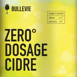 Bullevie Zero Dosage Cidre - Cider