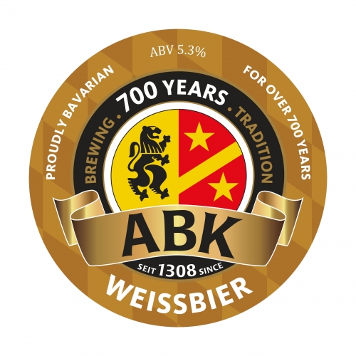 ABK (Aktienbrauerei Kaufbeuren) Hefeweizen Anno 25 / Weissbier - Wheat Beer