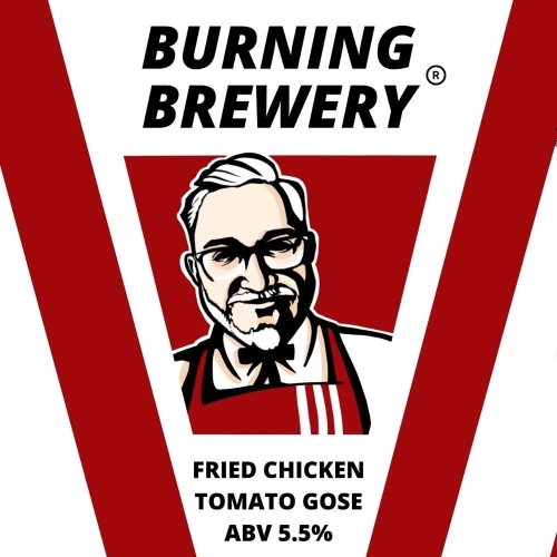 Burning Brewery  Fried Chicken Tomato Gose - Sour