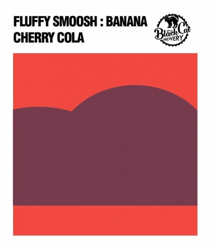 Black Cat Brewery Fluffy Smoosh: Banana, Cherry & Cola - Sour