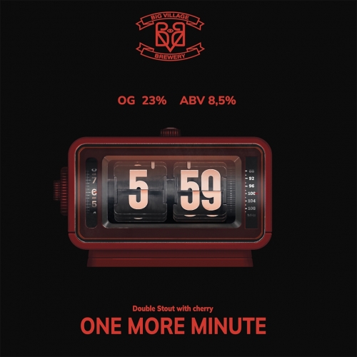 Big Village Brewery ONE MORE MINUTE - Stout