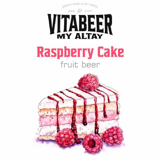 Men's Company VitaBeer Raspberry Cake Men's Company VitaBeer Raspberry Cake - Fruit Beer