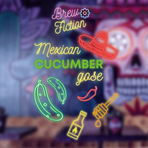 Brew Fiction Mexican Cucumber Gose Brew Fiction Mexican Cucumber Gose - Sour