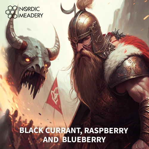Nordic Meadery Black Currant, Raspberry and Blueberry - Mead