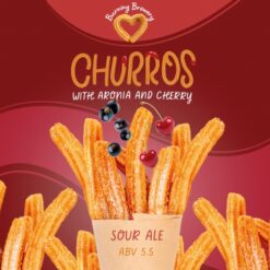 Burning Brewery  Churros with Aronia and Cherry - Sour