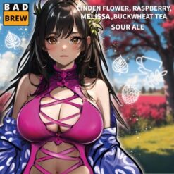 BAD Brewery LINDEN FLOWER, RASPBERRY, MELISSA, BUCKWHEAT TEA - Sour