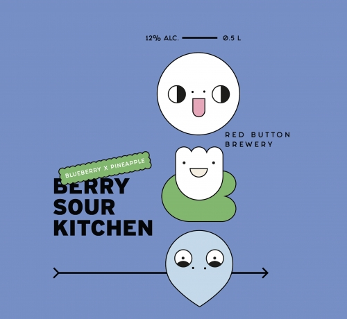 Red Button Brewery Berry Sour Kitchen (Blueberry X Pineapple) - Sour