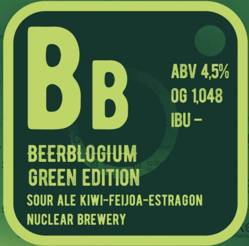 Nuclear Brewery BeerBlogium Green Edition - Sour